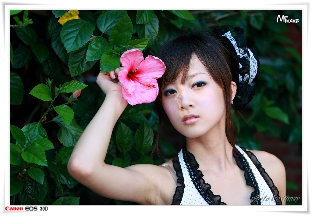 台湾妹子 果子@台中公園外拍