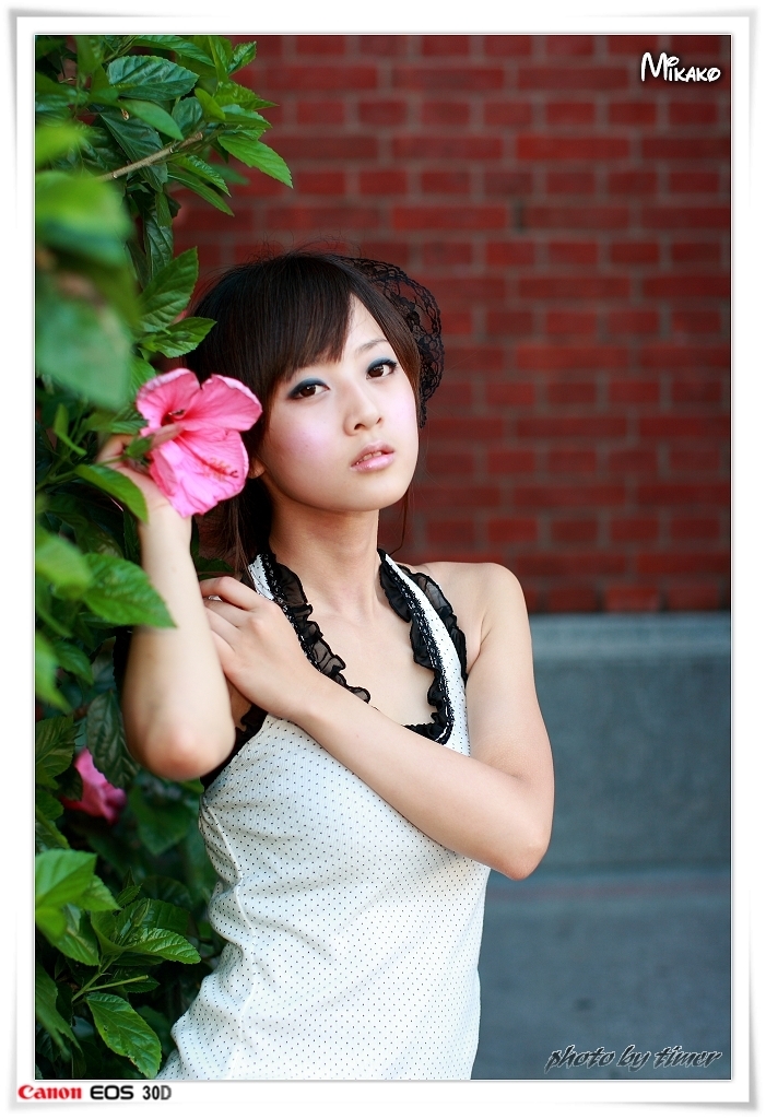 台湾妹子 果子@台中公園外拍