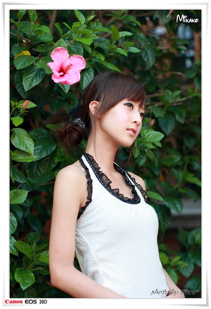 台湾妹子 果子@台中公園外拍