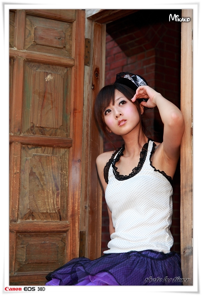 台湾妹子 果子@台中公園外拍