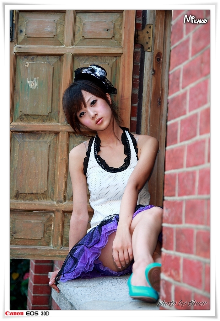 台湾妹子 果子@台中公園外拍