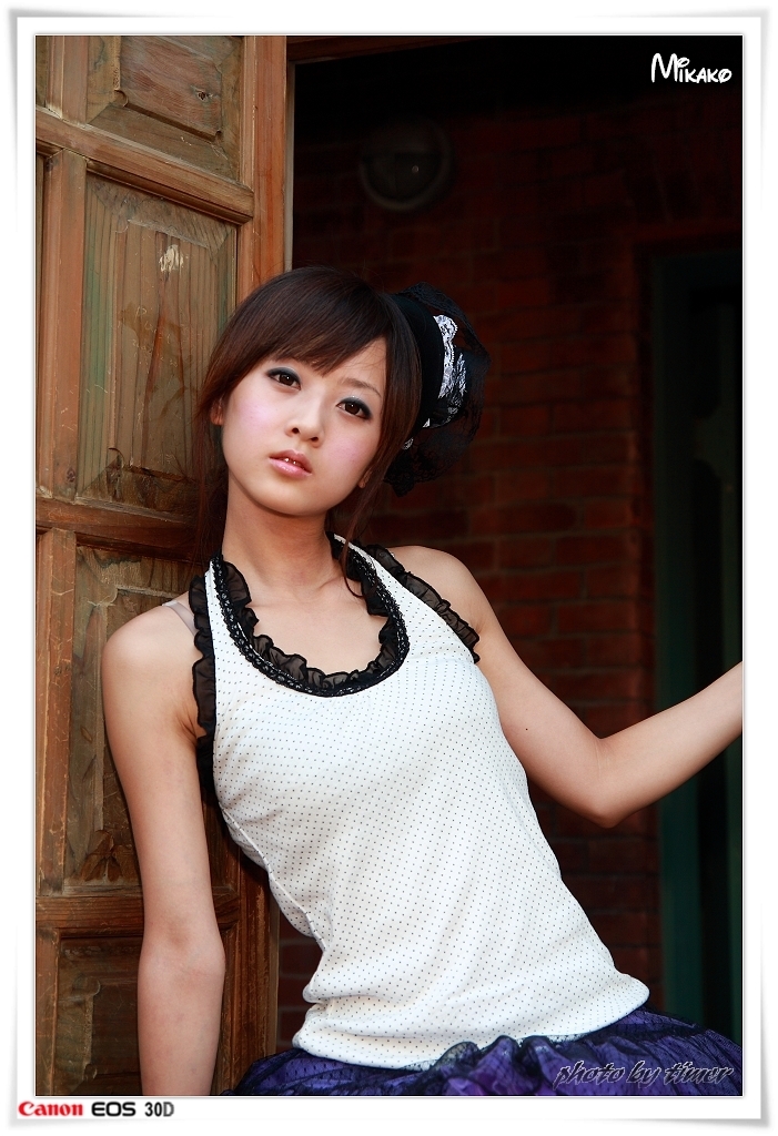 台湾妹子 果子@台中公園外拍