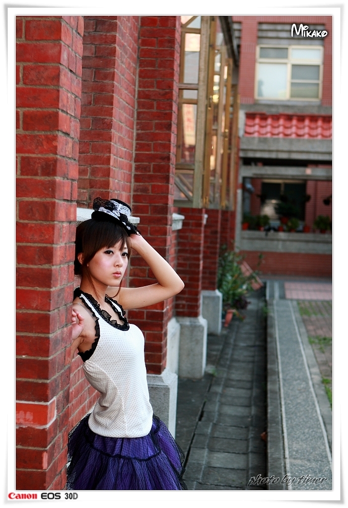 台湾妹子 果子@台中公園外拍