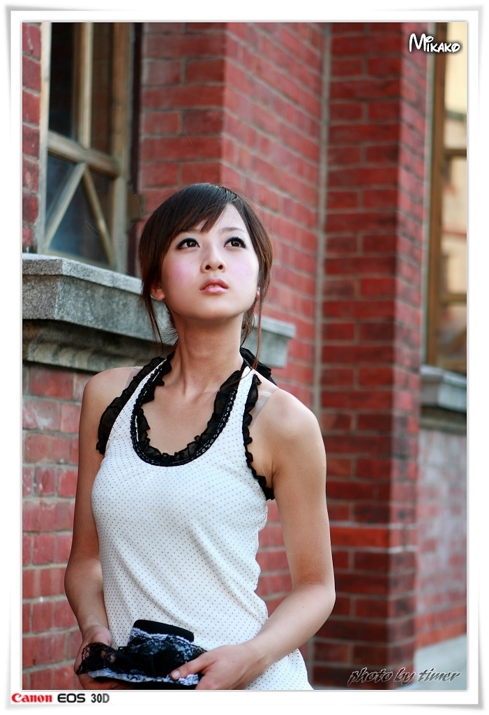 台湾妹子 果子@台中公園外拍