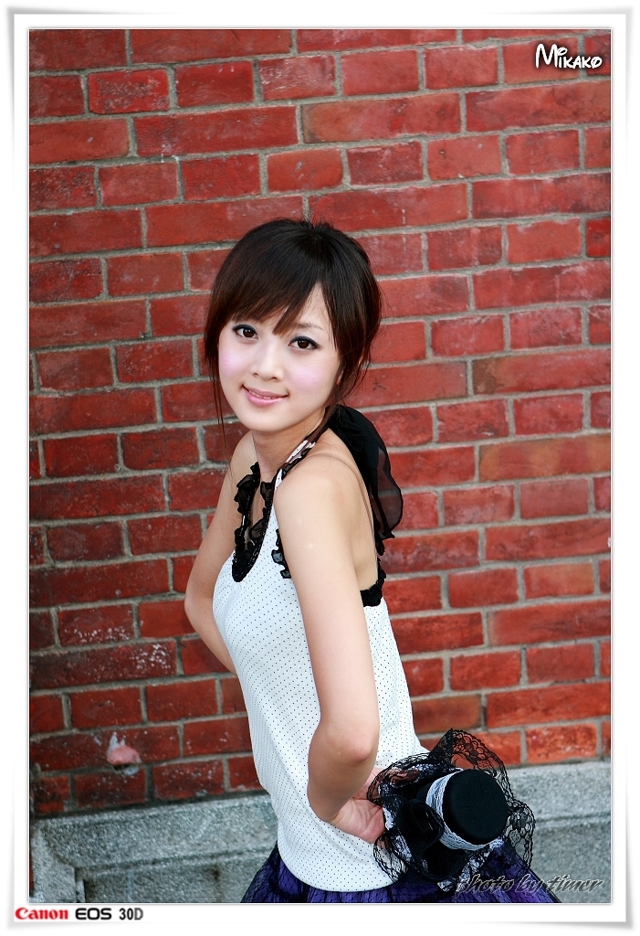 台湾妹子 果子@台中公園外拍