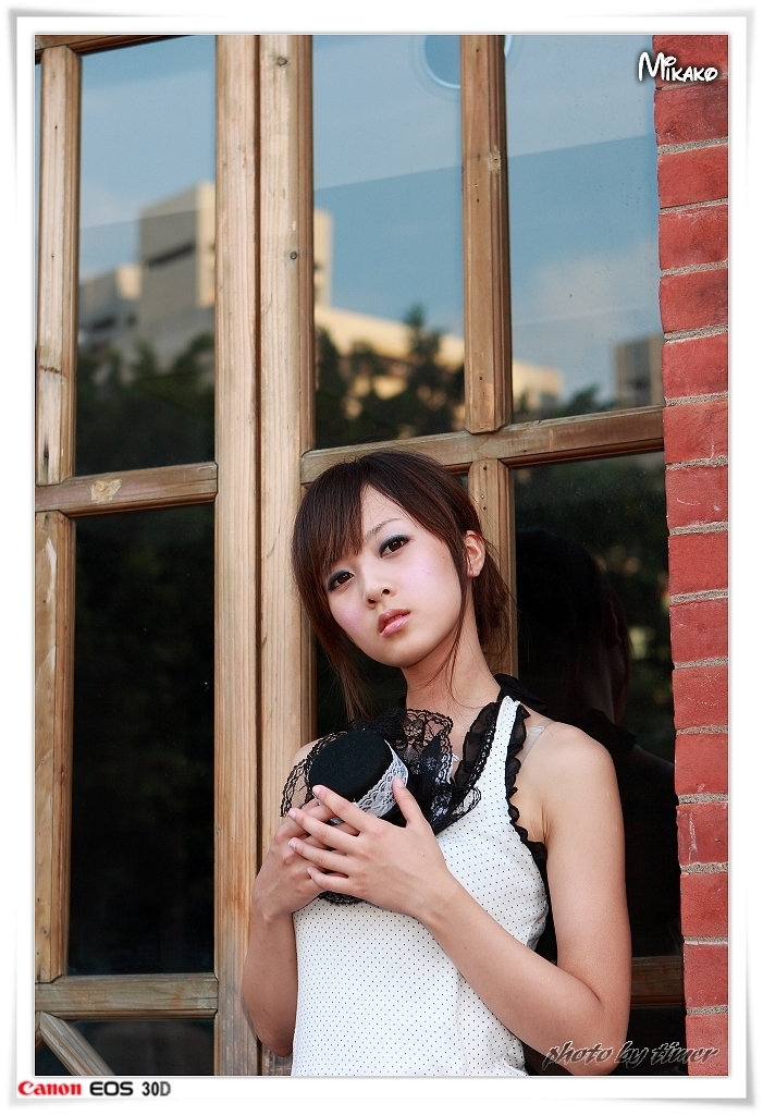 台湾妹子 果子@台中公園外拍