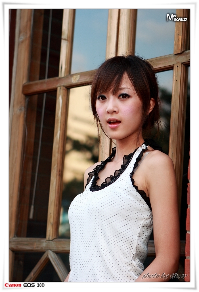 台湾妹子 果子@台中公園外拍