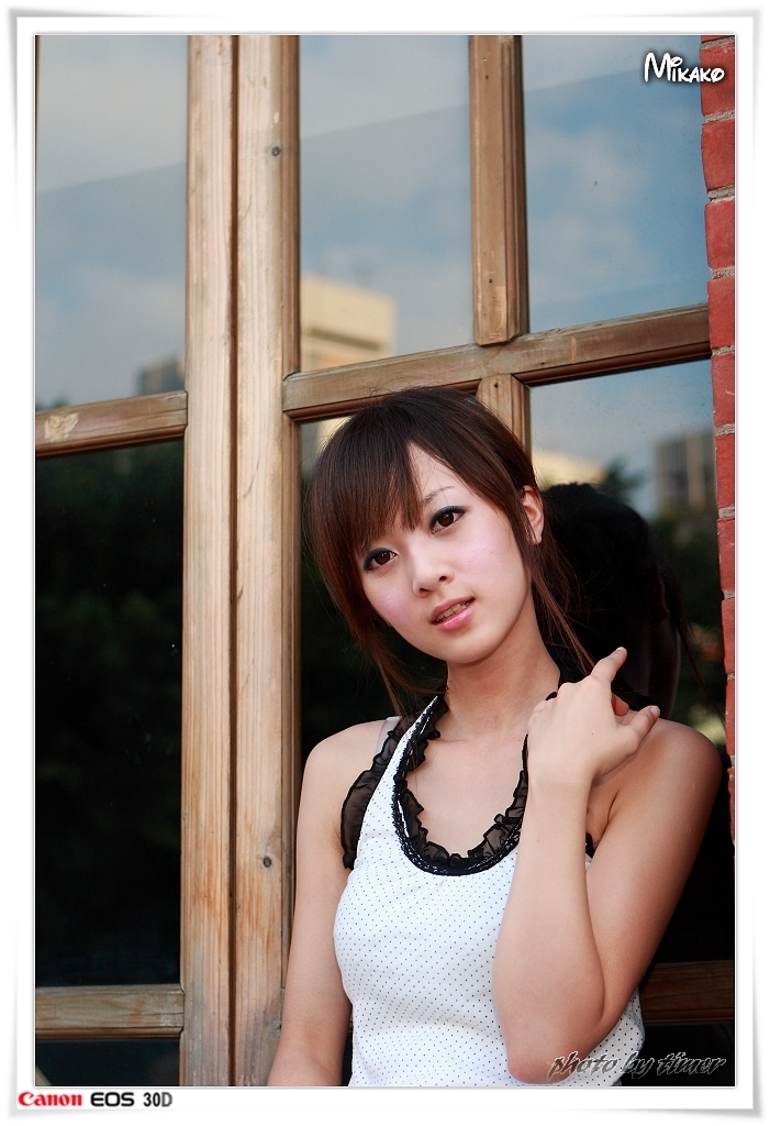 台湾妹子 果子@台中公園外拍