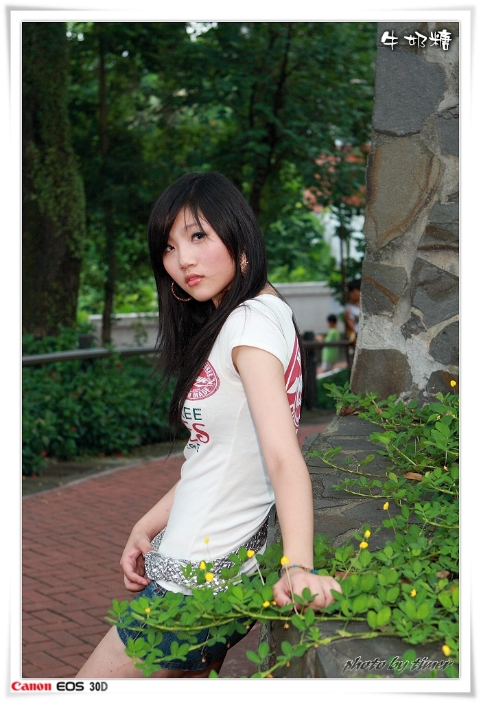 台湾妹子 牛奶糖@兒童育樂中心外拍