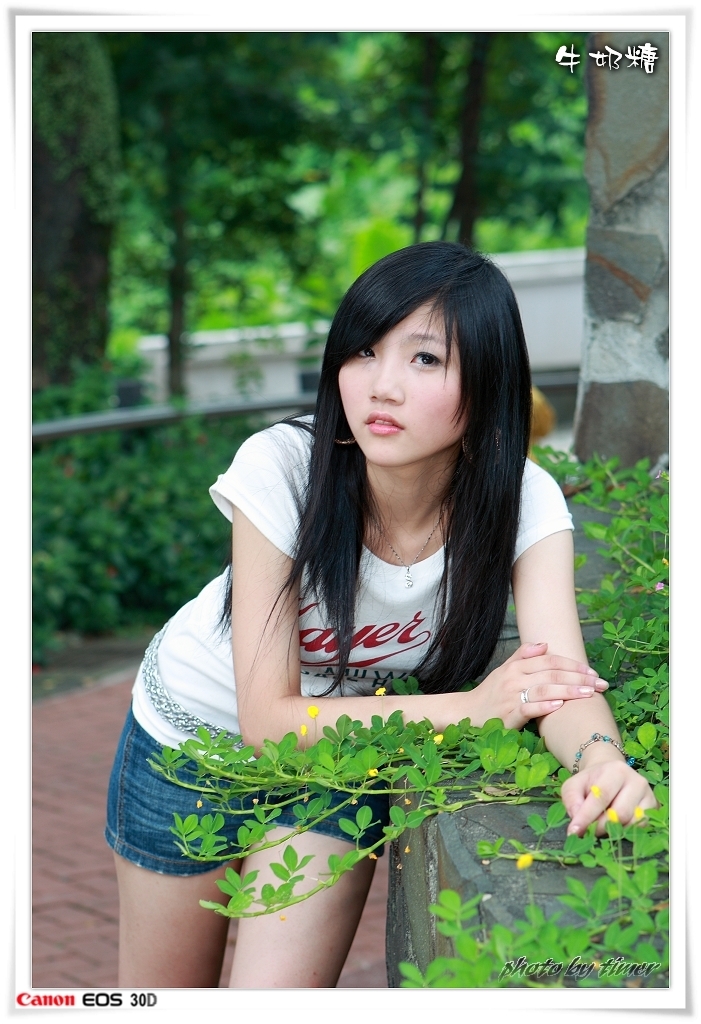 台湾妹子 牛奶糖@兒童育樂中心外拍