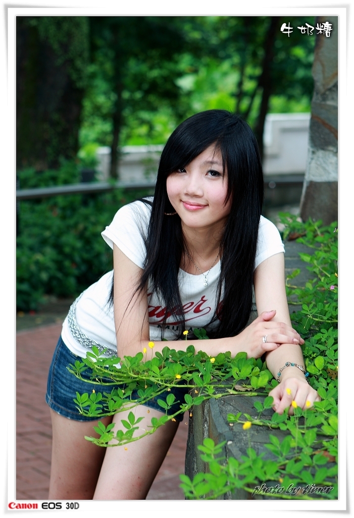 台湾妹子 牛奶糖@兒童育樂中心外拍