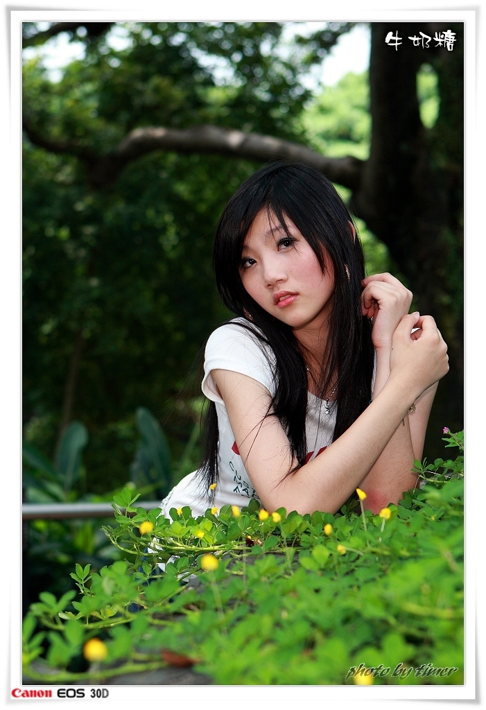 台湾妹子 牛奶糖@兒童育樂中心外拍