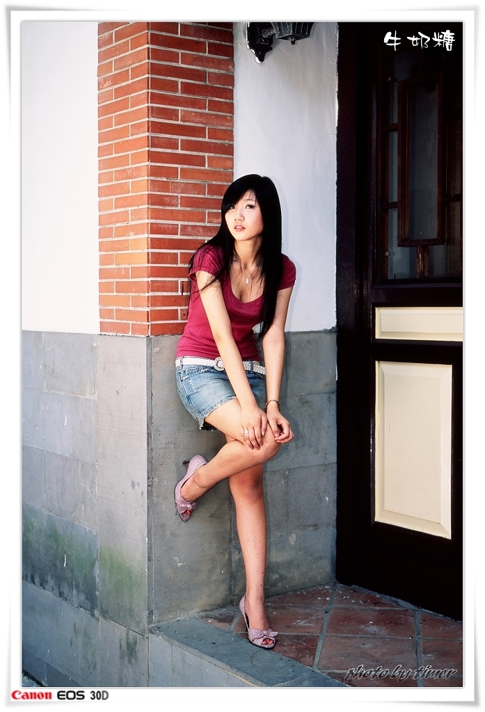 台湾妹子 牛奶糖@兒童育樂中心外拍