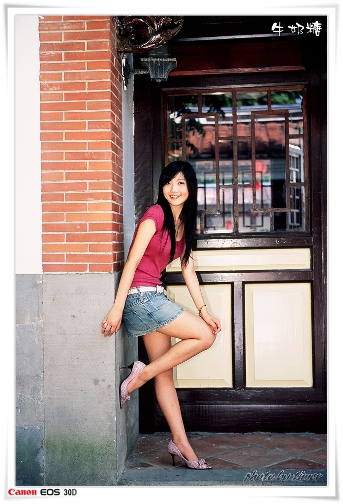 台湾妹子 牛奶糖@兒童育樂中心外拍