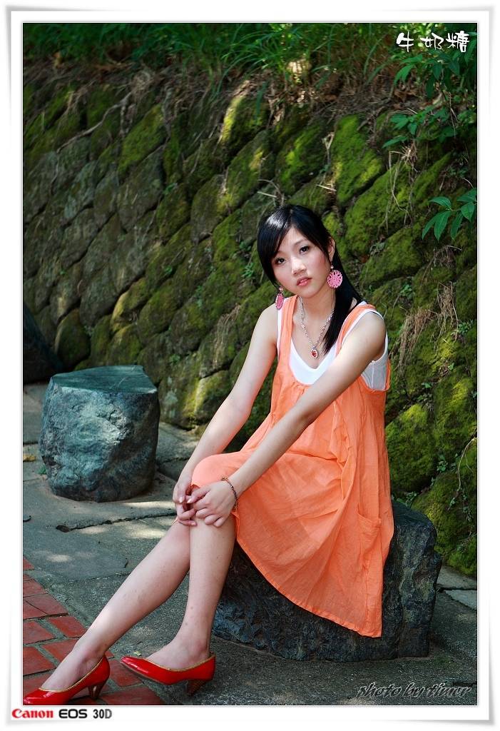 台湾妹子 牛奶糖@兒童育樂中心外拍