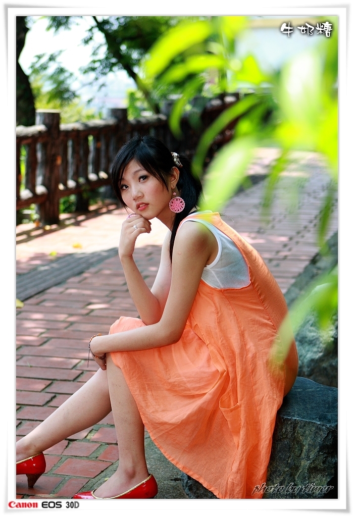 台湾妹子 牛奶糖@兒童育樂中心外拍