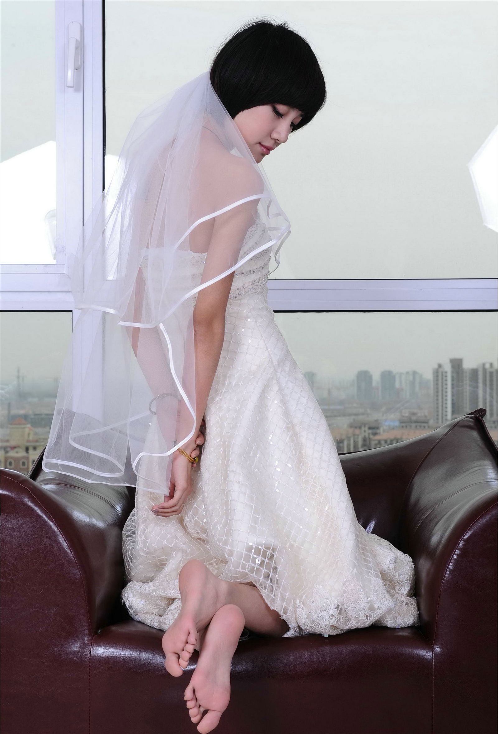 [网络收集] 云洁 美丽新娘的精致玉足