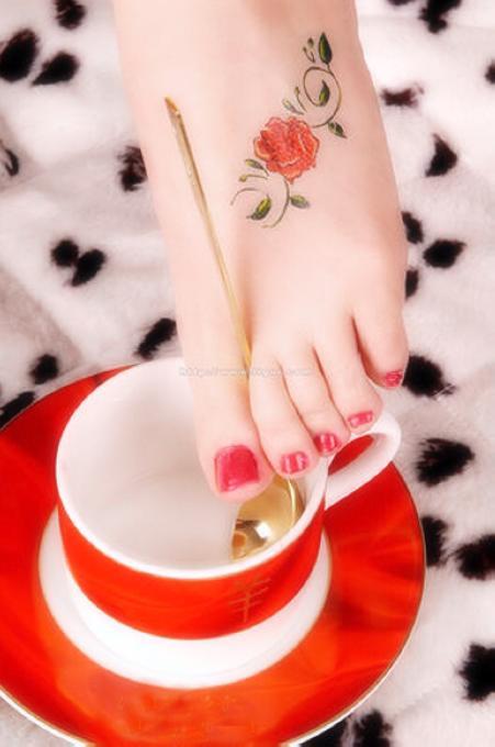 唯美恋足系列4高清图片.美足 裸足 嫩脚 玉趾