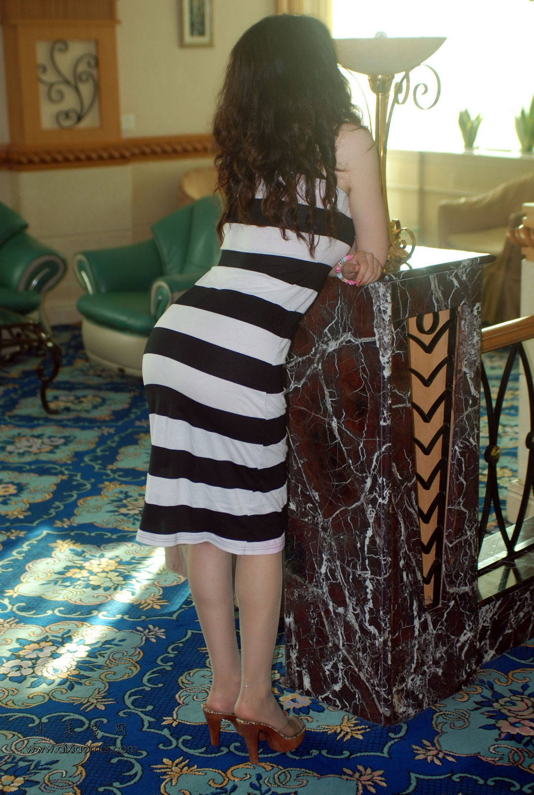 小美 VIP套图 街头力作之巴洛克之夏