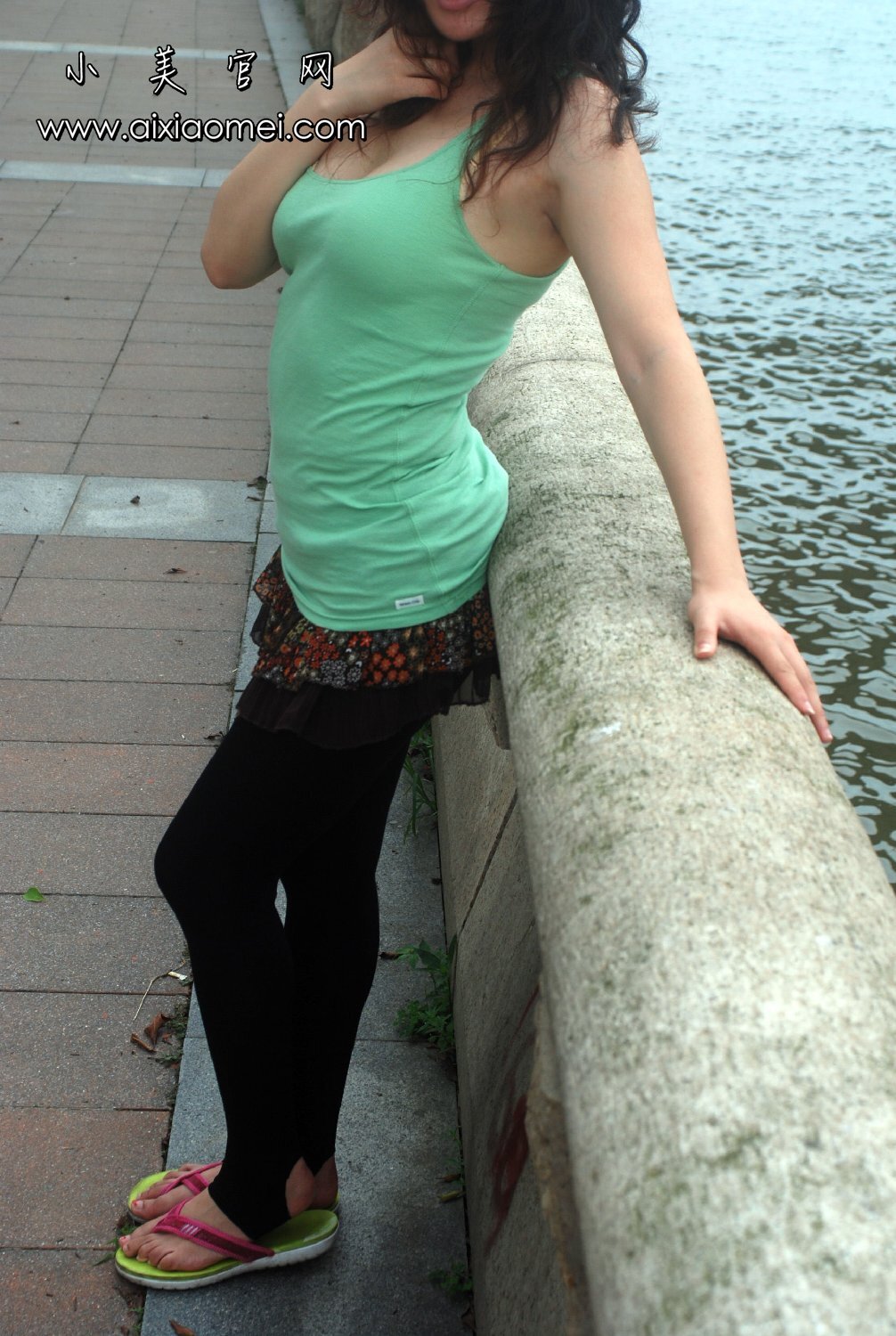 小美 VIP套图 街头力作之雨后的珠江