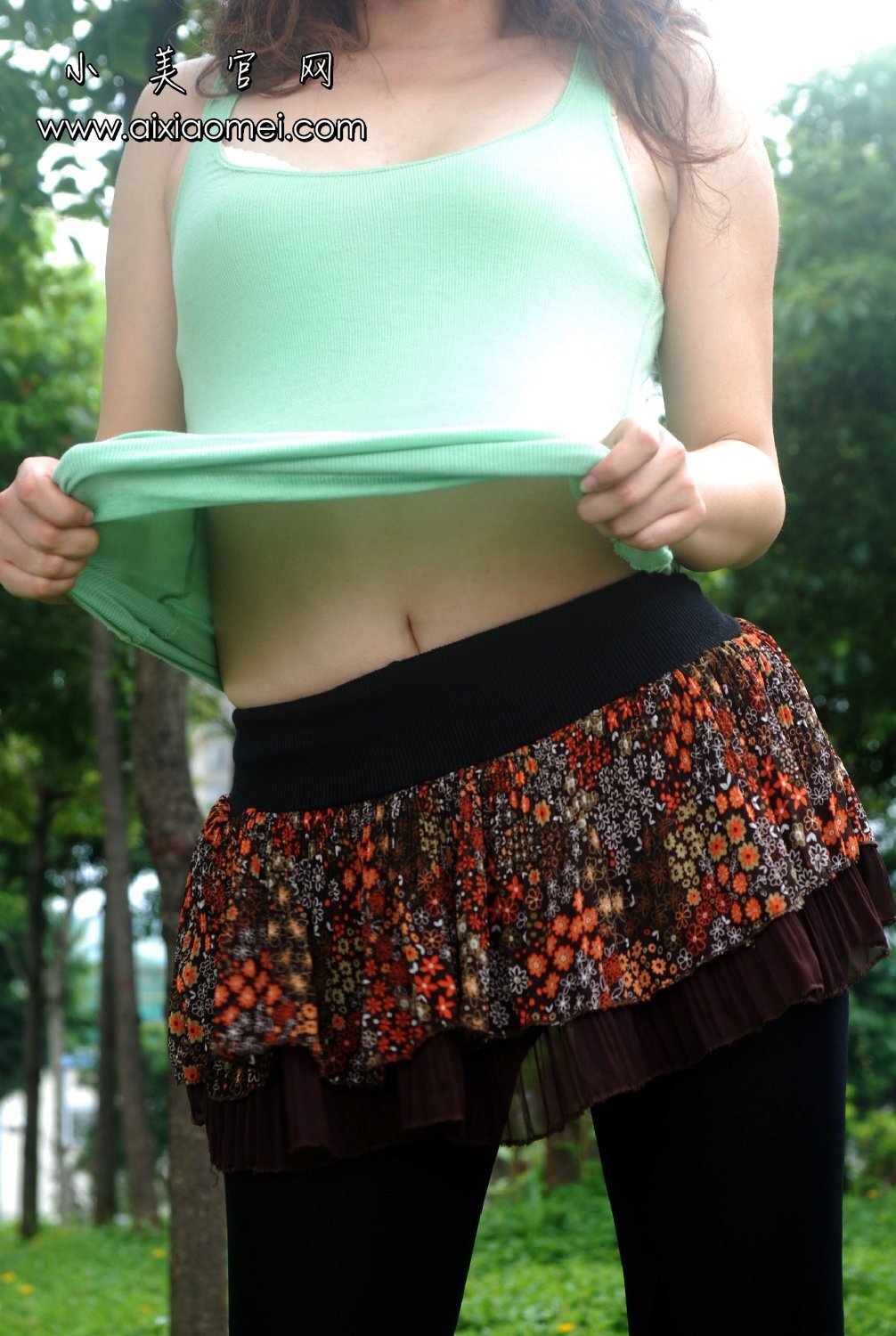 小美 VIP套图 街头力作之雨后的珠江