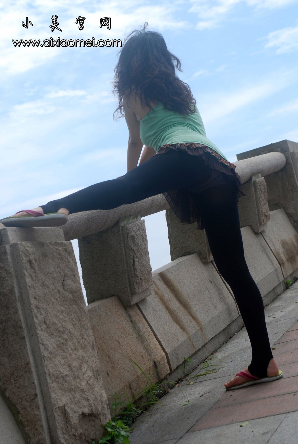 小美 VIP套图 街头力作之雨后的珠江