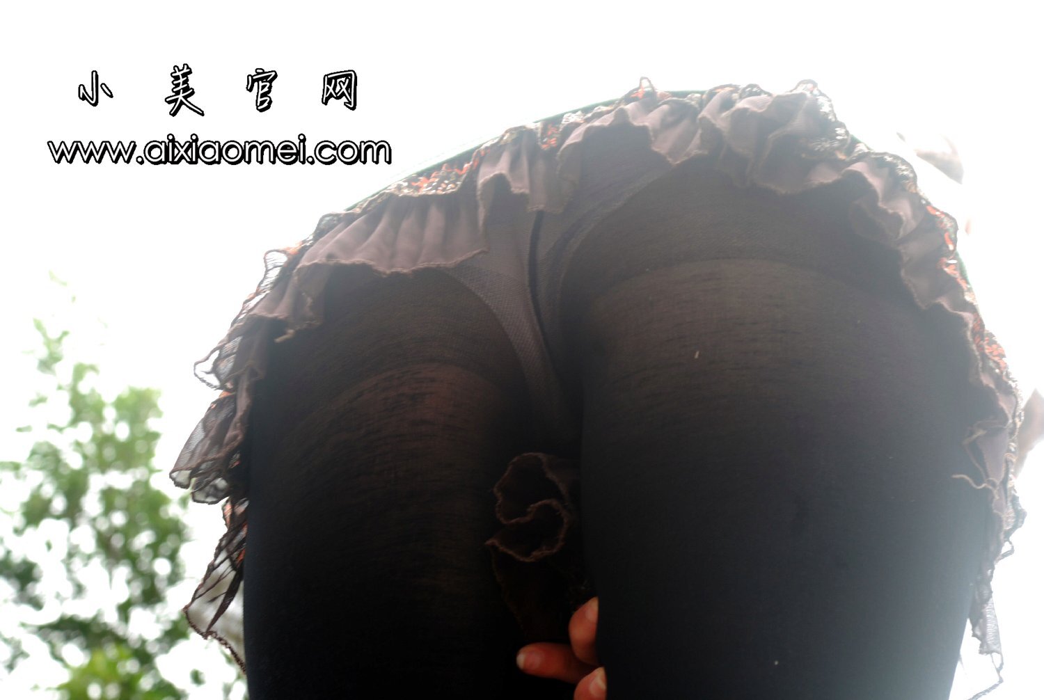 小美 VIP套图 街头力作之雨后的珠江