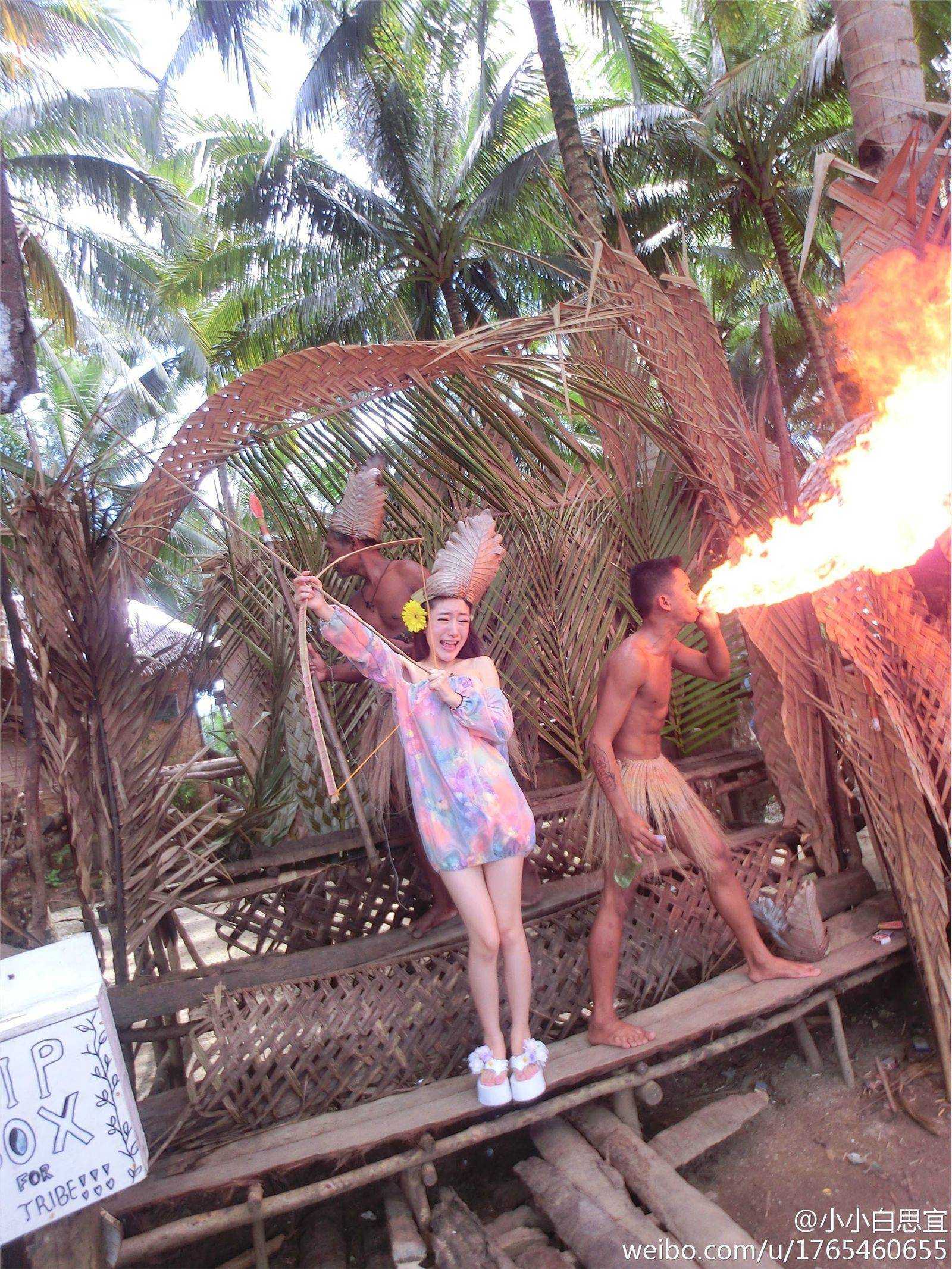 秀人网尤物模特小小白思宜生活照