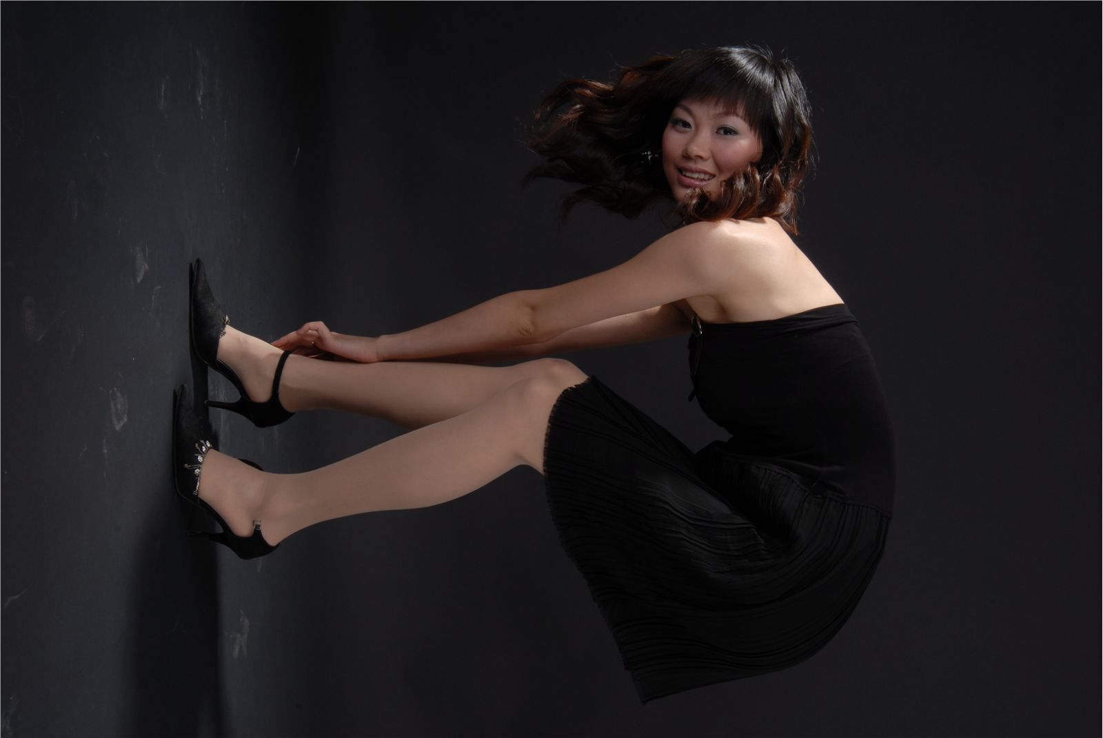 美女Cici 中高艺丝袜美腿