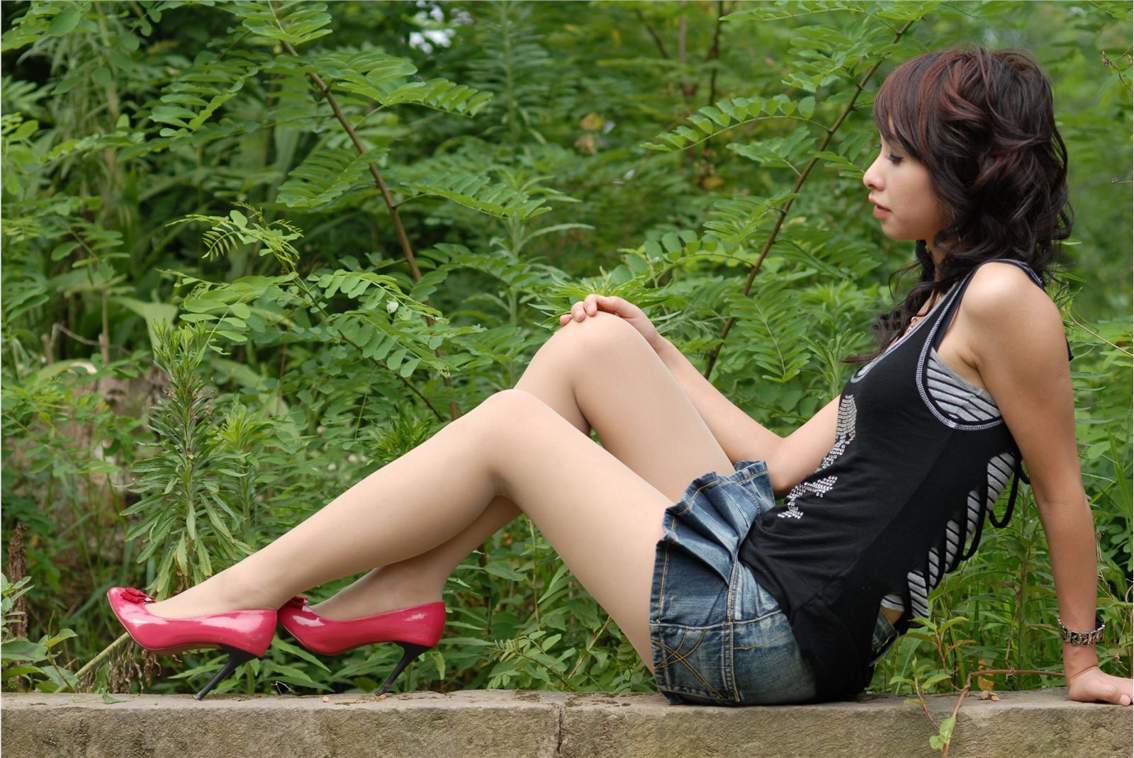 Hainy外景丝袜高跟（无水印大图）[21P] 中高艺