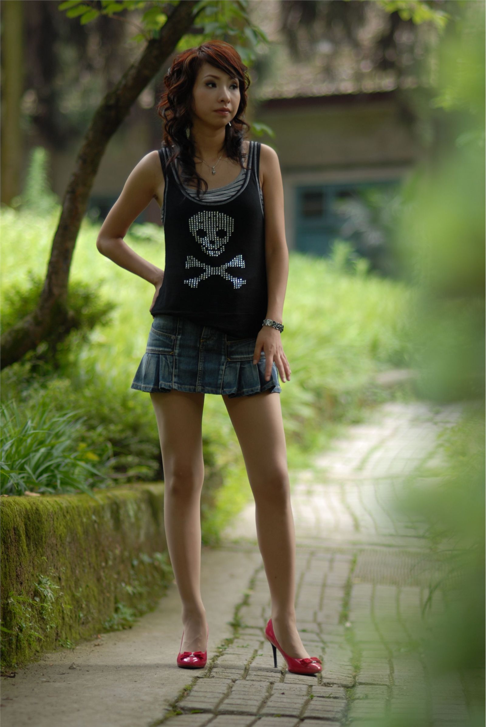 Hainy外景丝袜高跟（无水印大图）[21P] 中高艺