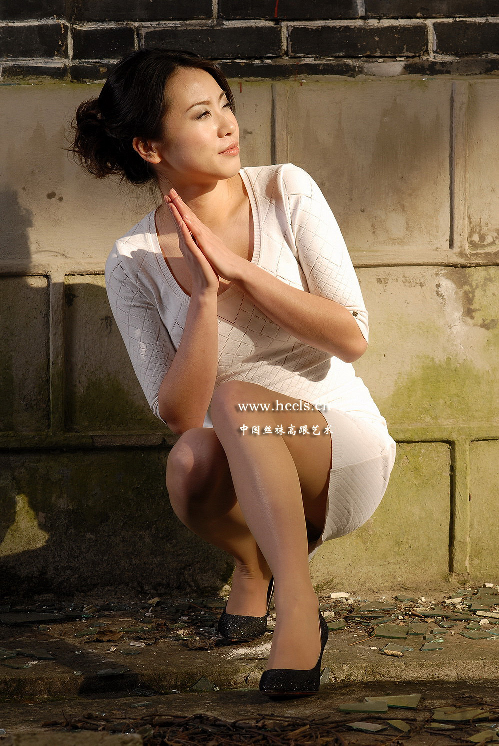 模特JUDY 大美女MAYBE 中高艺丝袜美腿