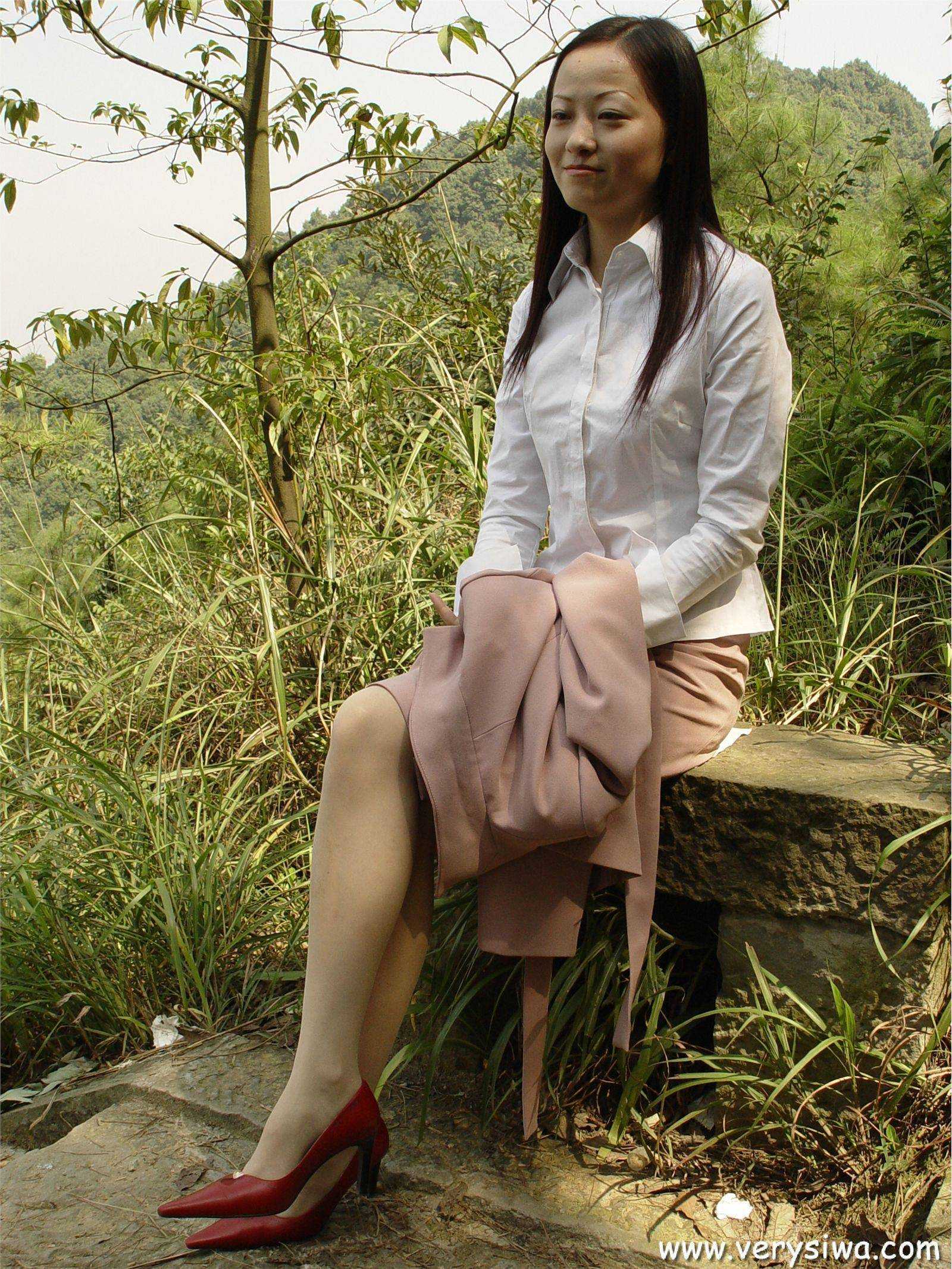 中高艺 P001 Canndy 国产丝袜性感美女图片