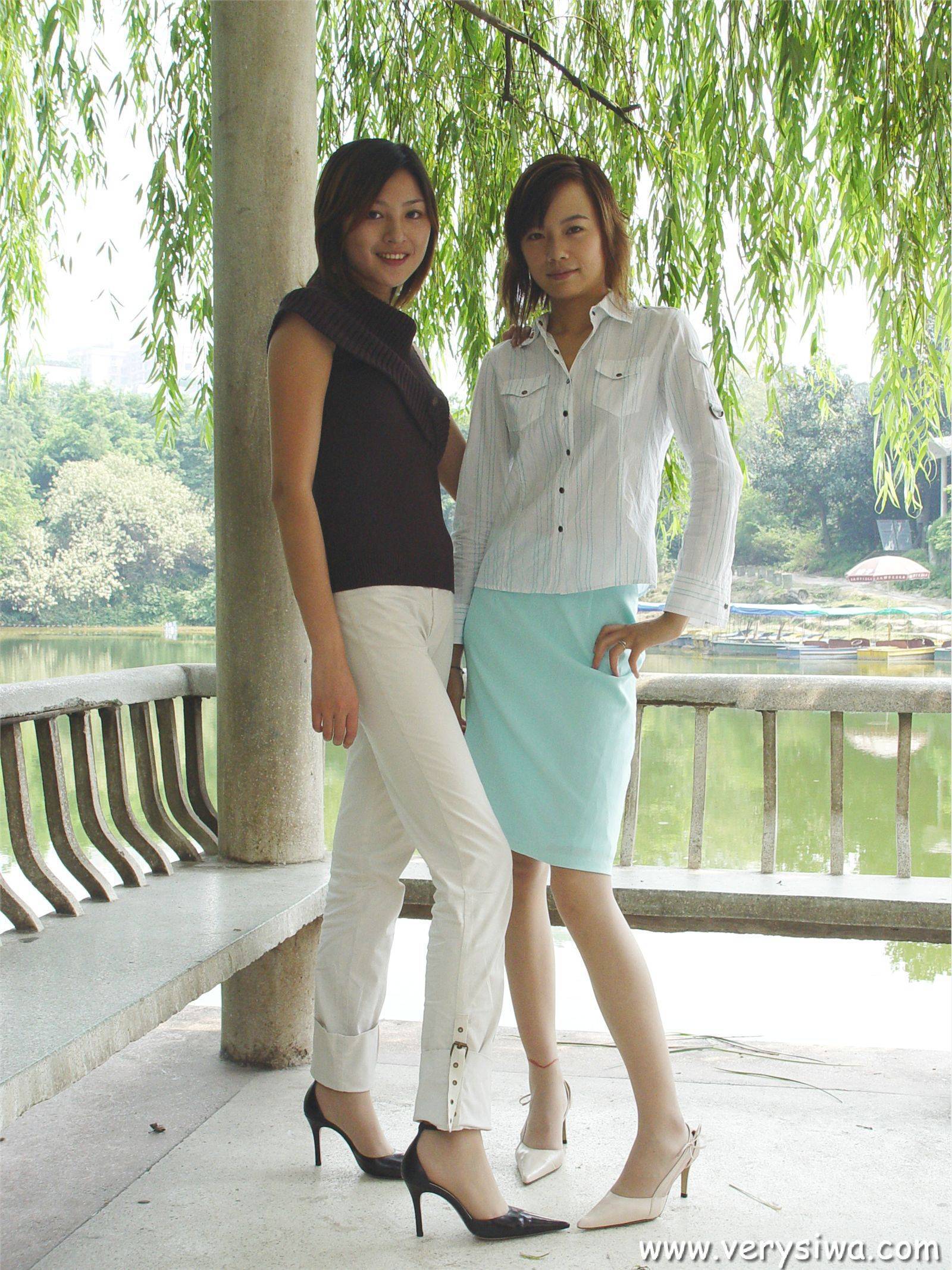 [中高艺]P002(薇薇+Canndy+Vivia 国内性感美女丝袜