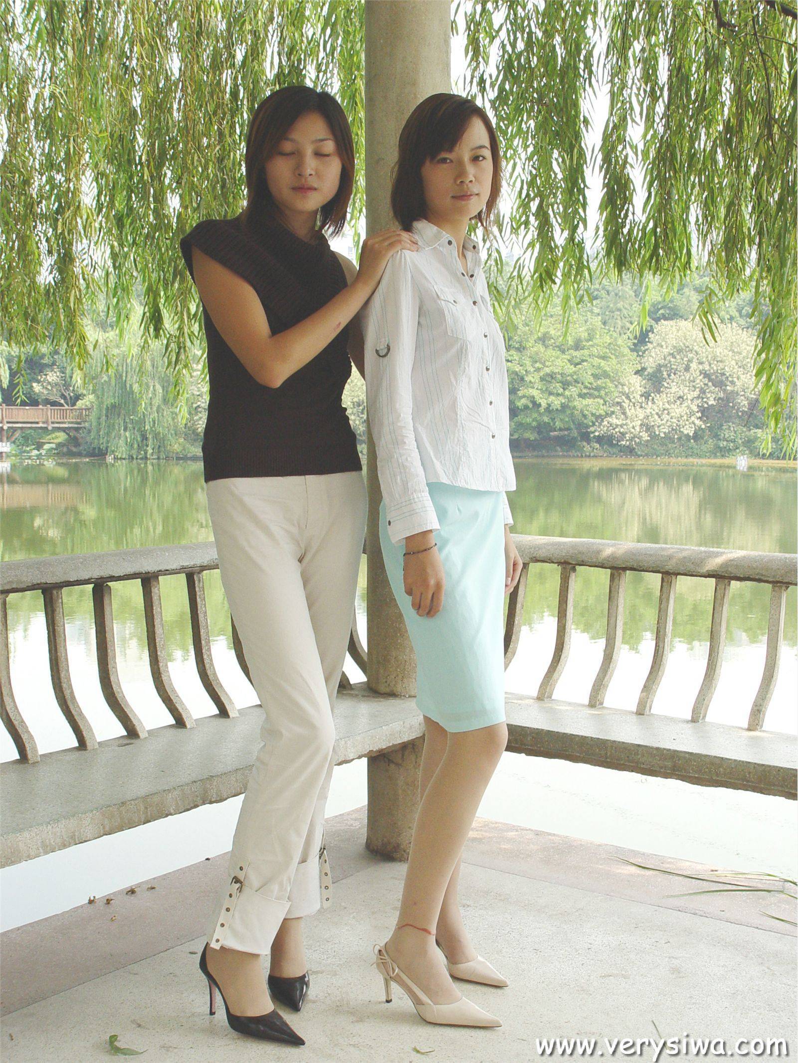 [中高艺]P002(薇薇+Canndy+Vivia 国内性感美女丝袜