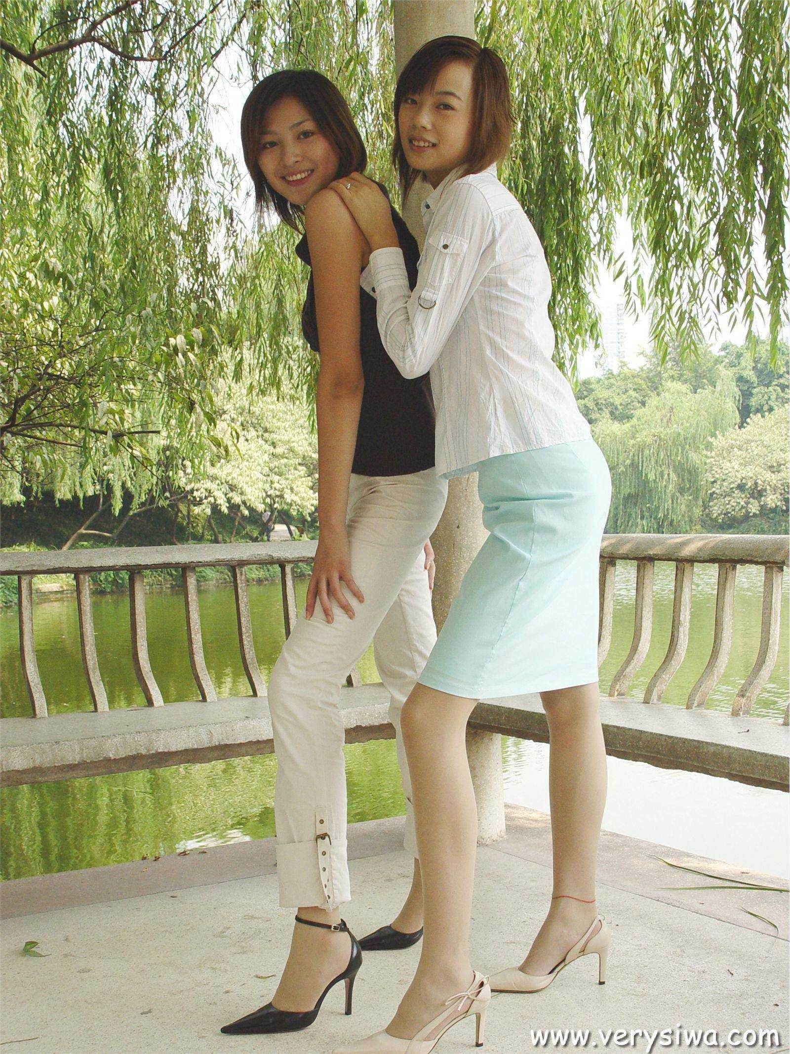 [中高艺]P002(薇薇+Canndy+Vivia 国内性感美女丝袜