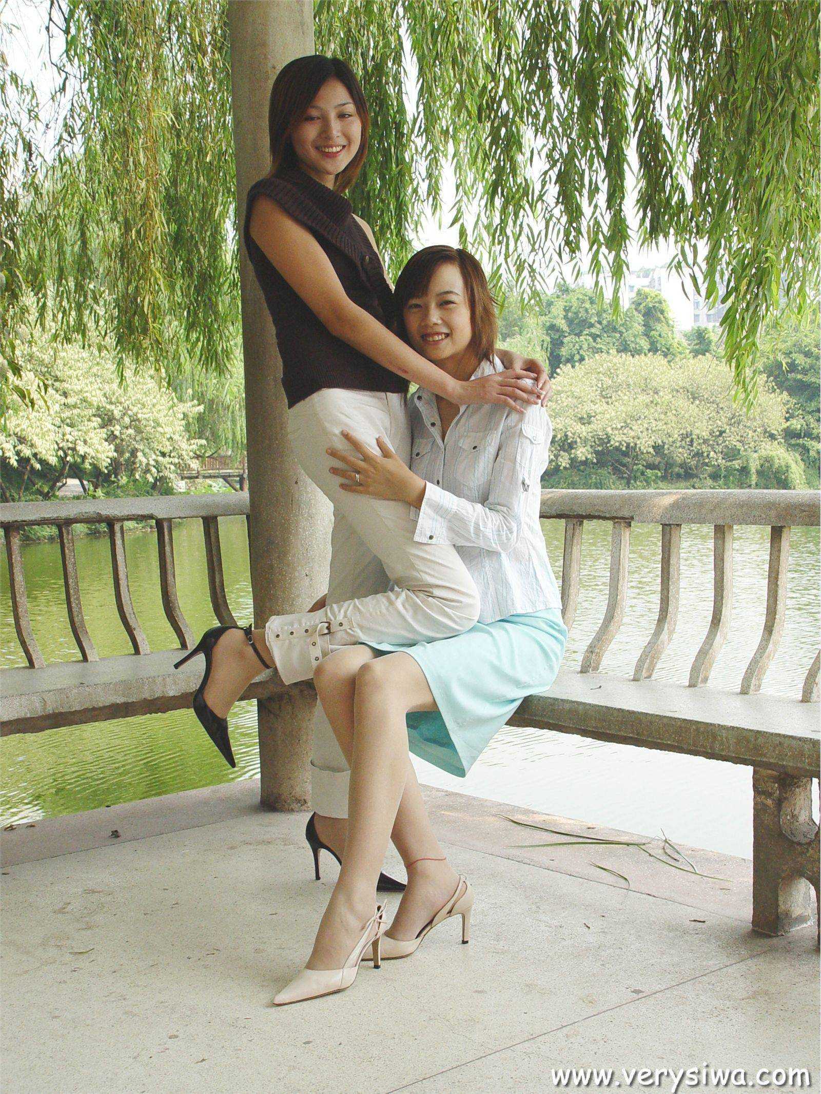 [中高艺]P002(薇薇+Canndy+Vivia 国内性感美女丝袜