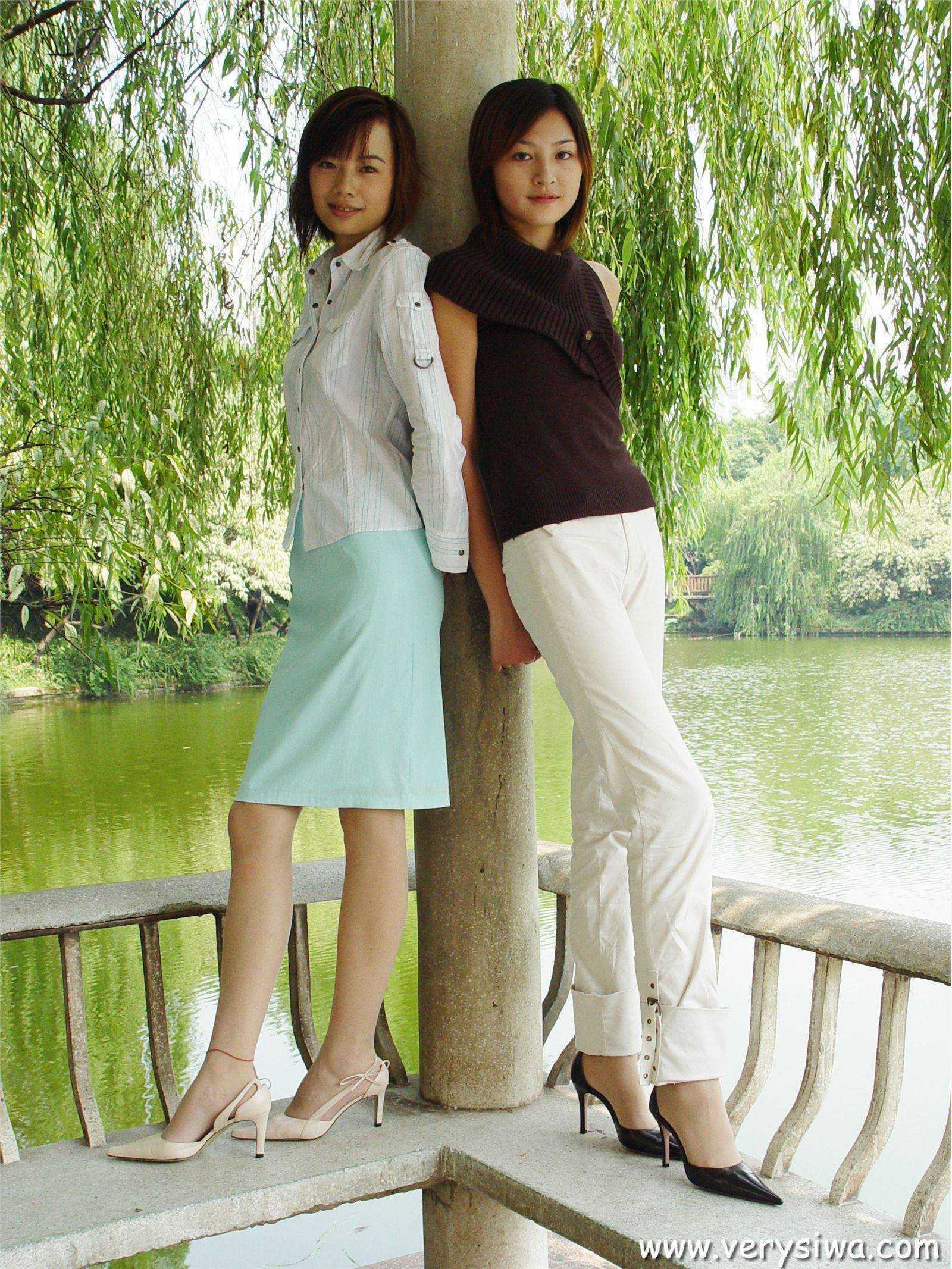 [中高艺]P002(薇薇+Canndy+Vivia 国内性感美女丝袜