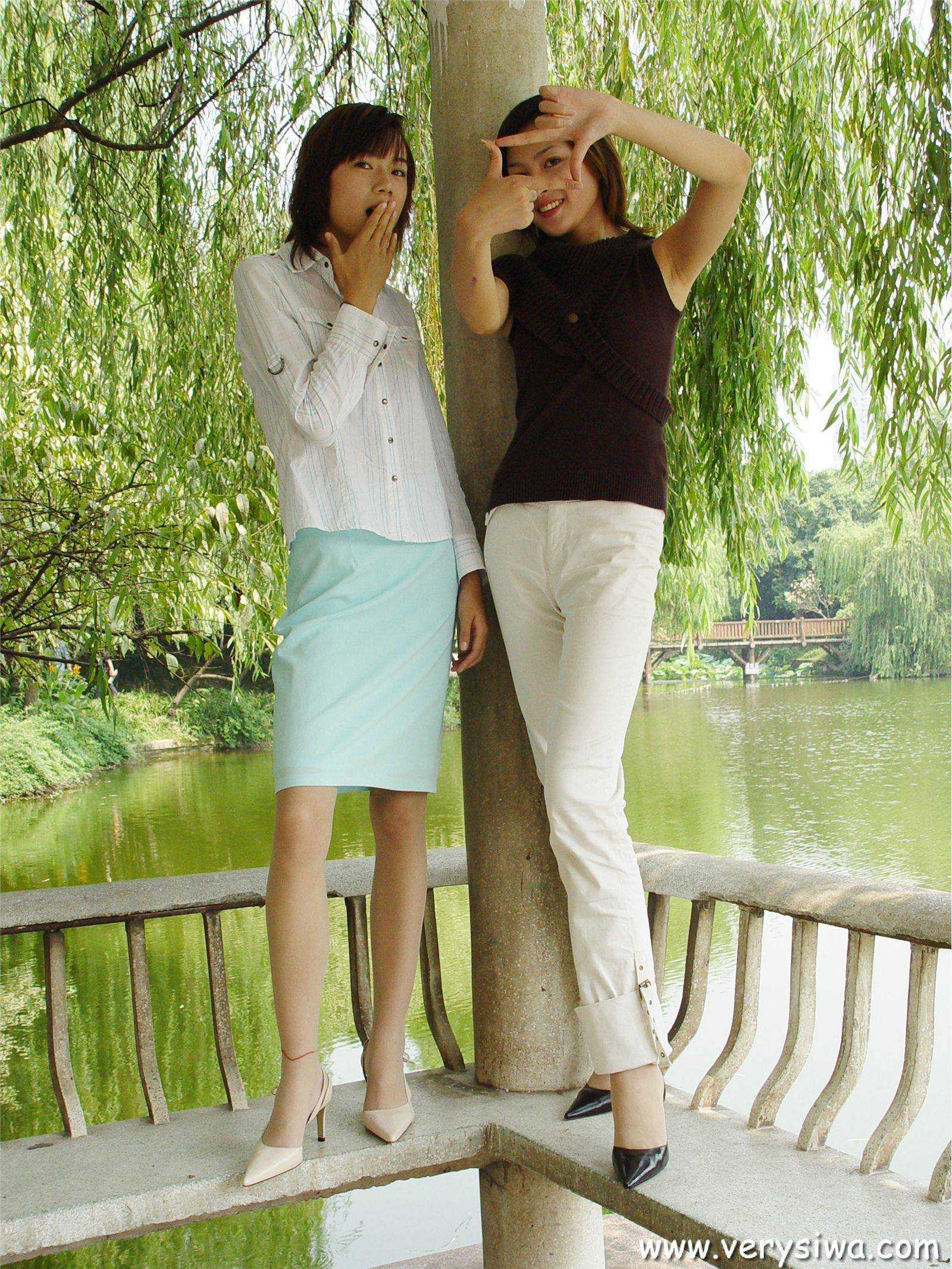 [中高艺]P002(薇薇+Canndy+Vivia 国内性感美女丝袜