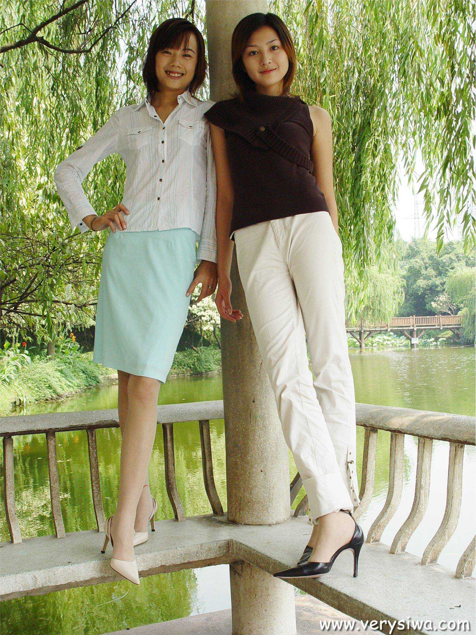 [中高艺]P002(薇薇+Canndy+Vivia 国内性感美女丝袜