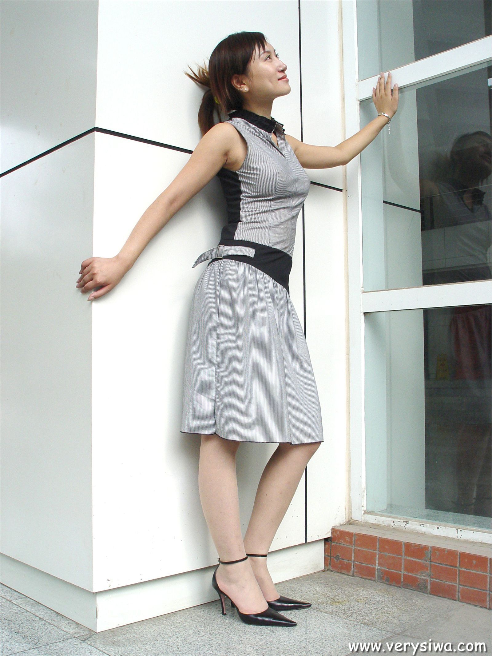 [中高艺]P005(薇薇) 性感丝袜美女图片打包下载