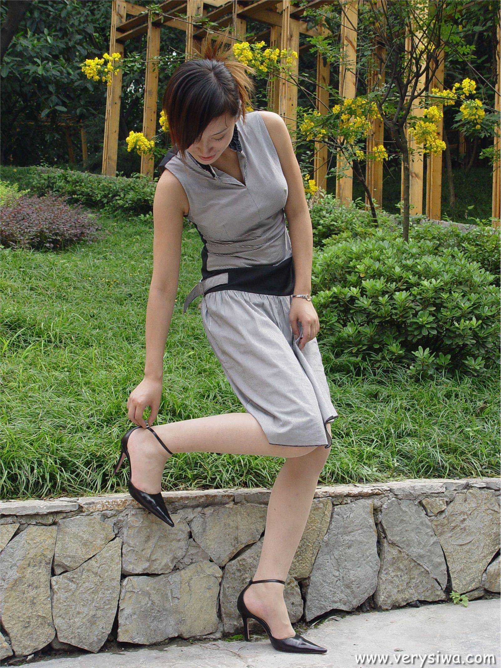 [中高艺]P005(薇薇) 性感丝袜美女图片打包下载