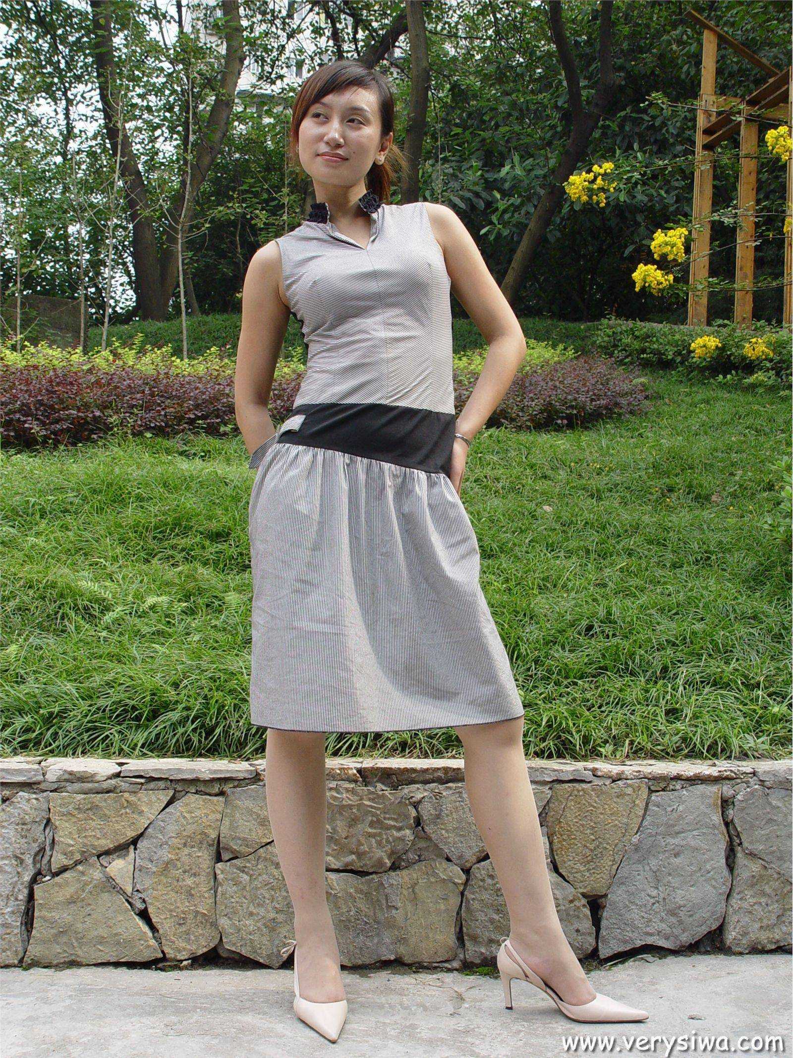 [中高艺]P005(薇薇) 性感丝袜美女图片打包下载