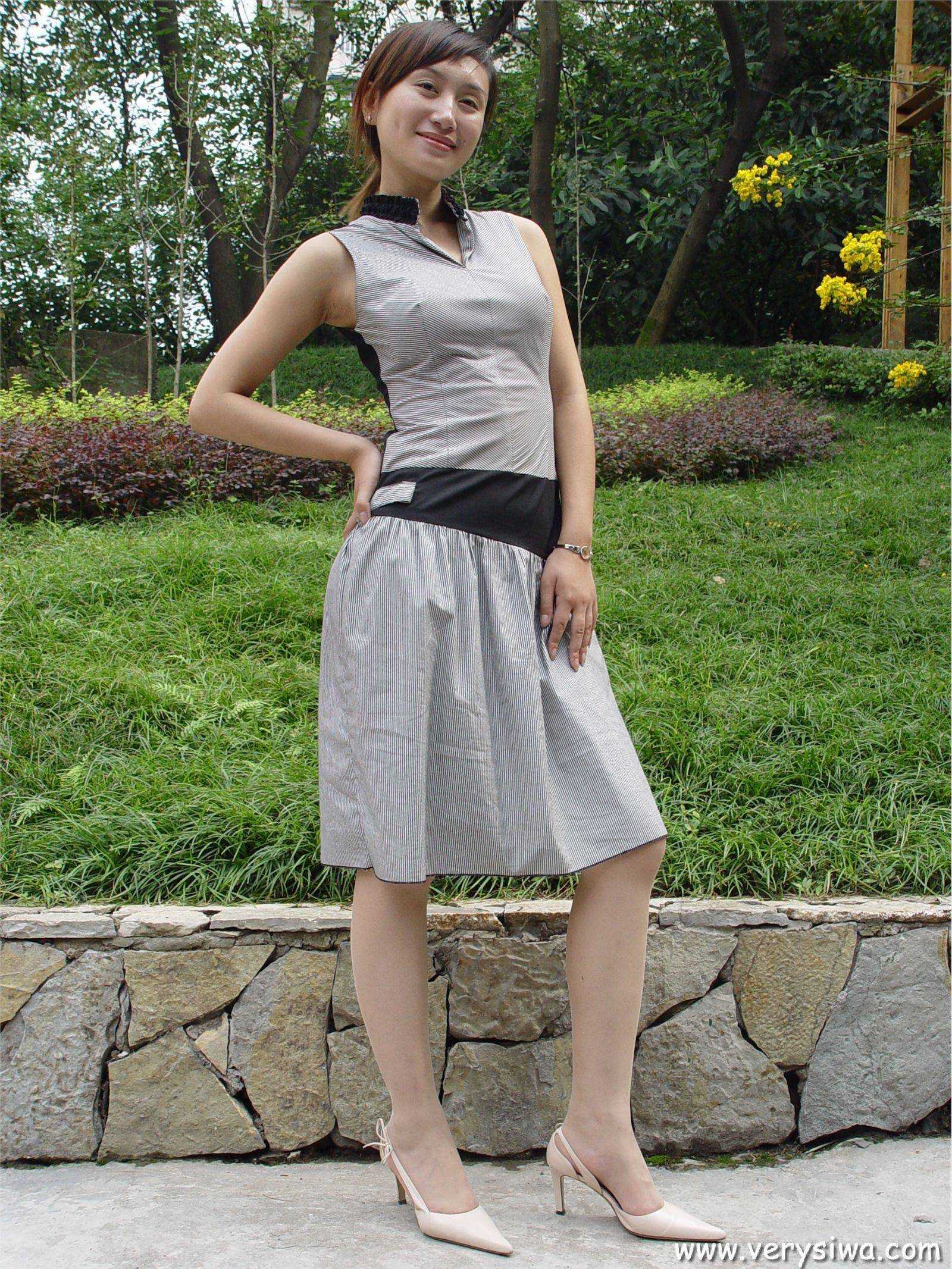 [中高艺]P005(薇薇) 性感丝袜美女图片打包下载