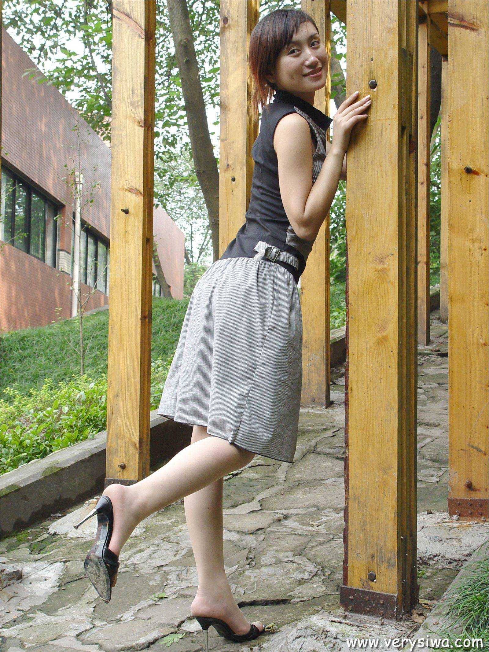 [中高艺]P005(薇薇) 性感丝袜美女图片打包下载