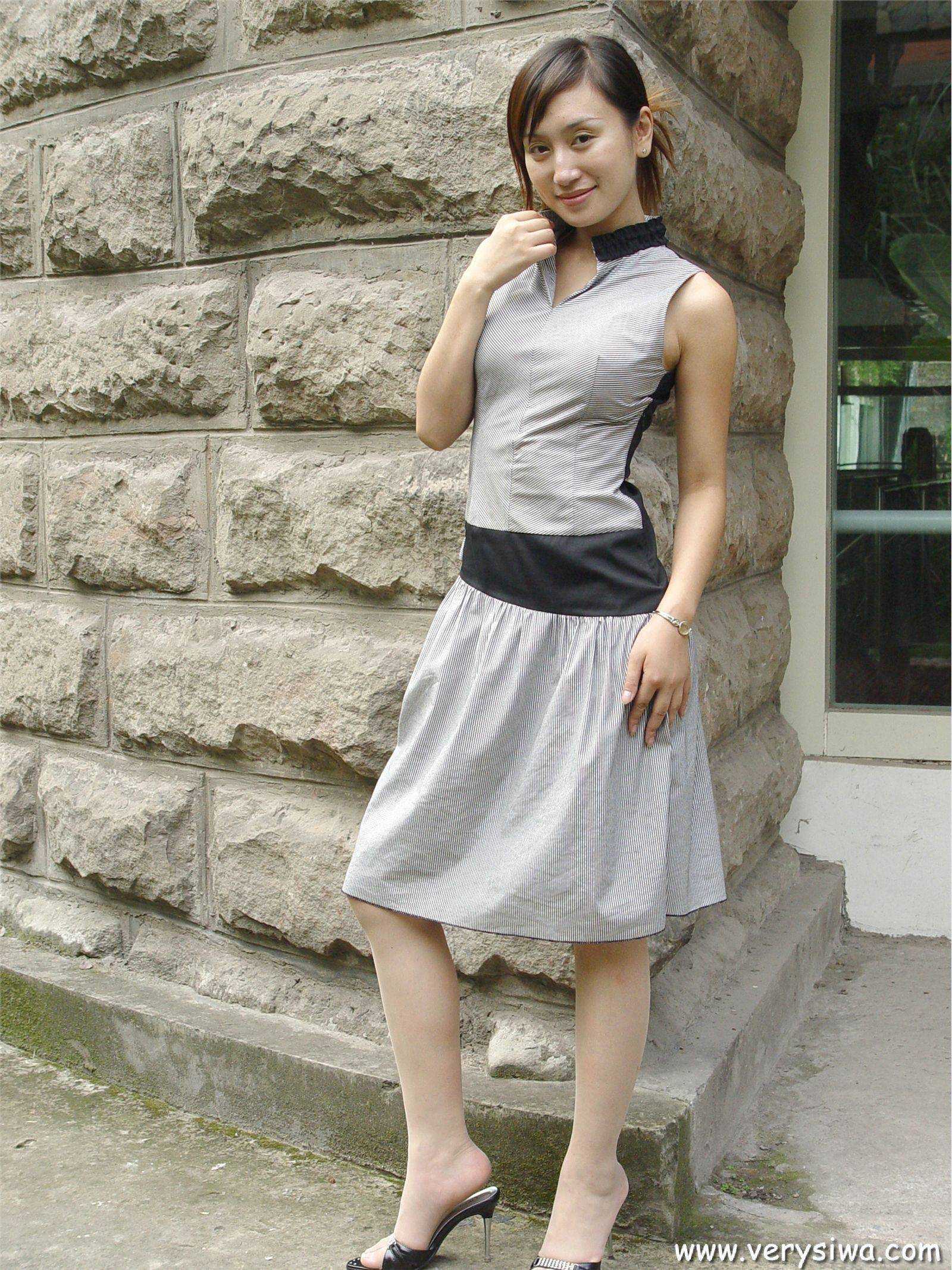 [中高艺]P005(薇薇) 性感丝袜美女图片打包下载