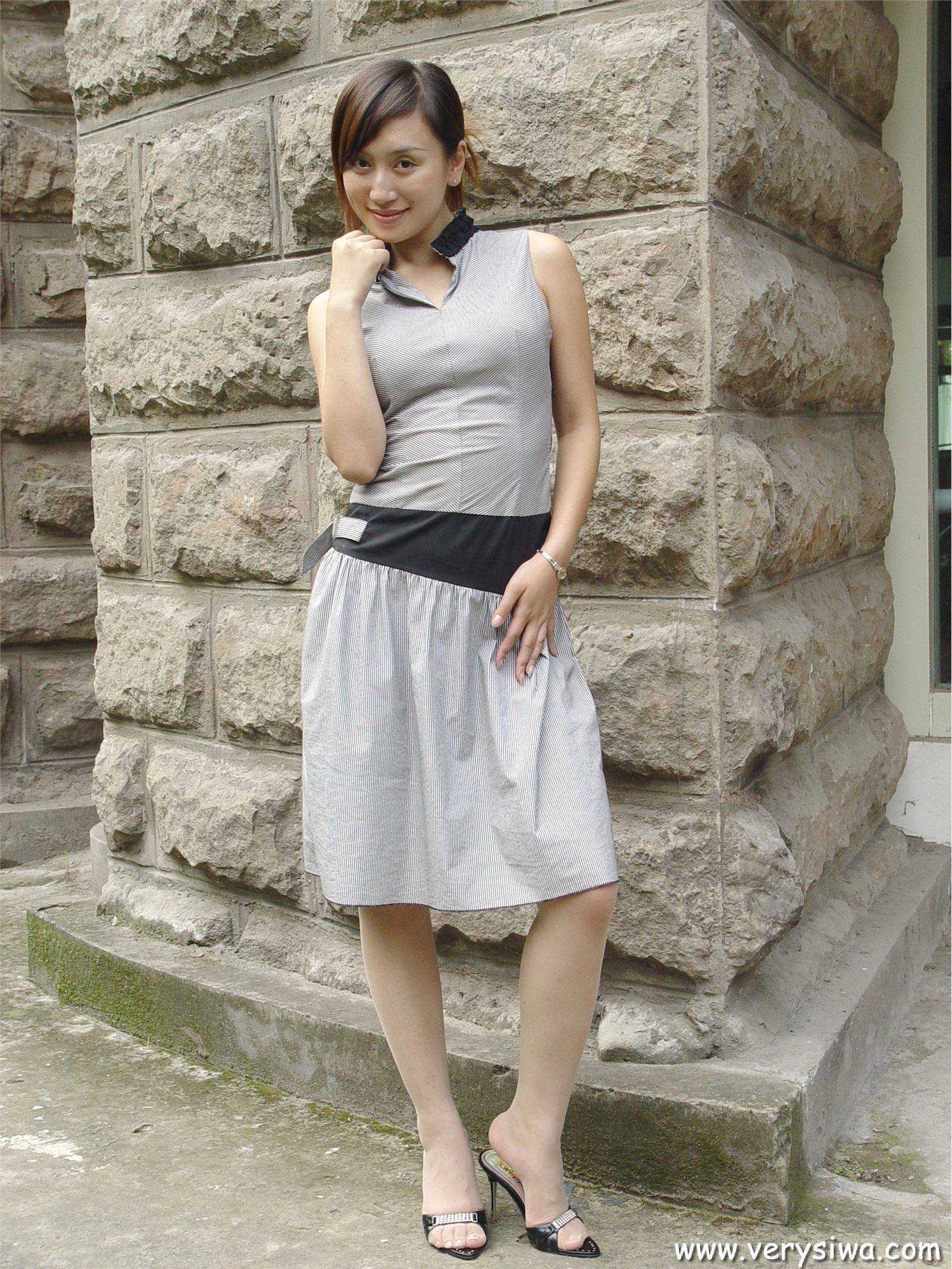 [中高艺]P005(薇薇) 性感丝袜美女图片打包下载