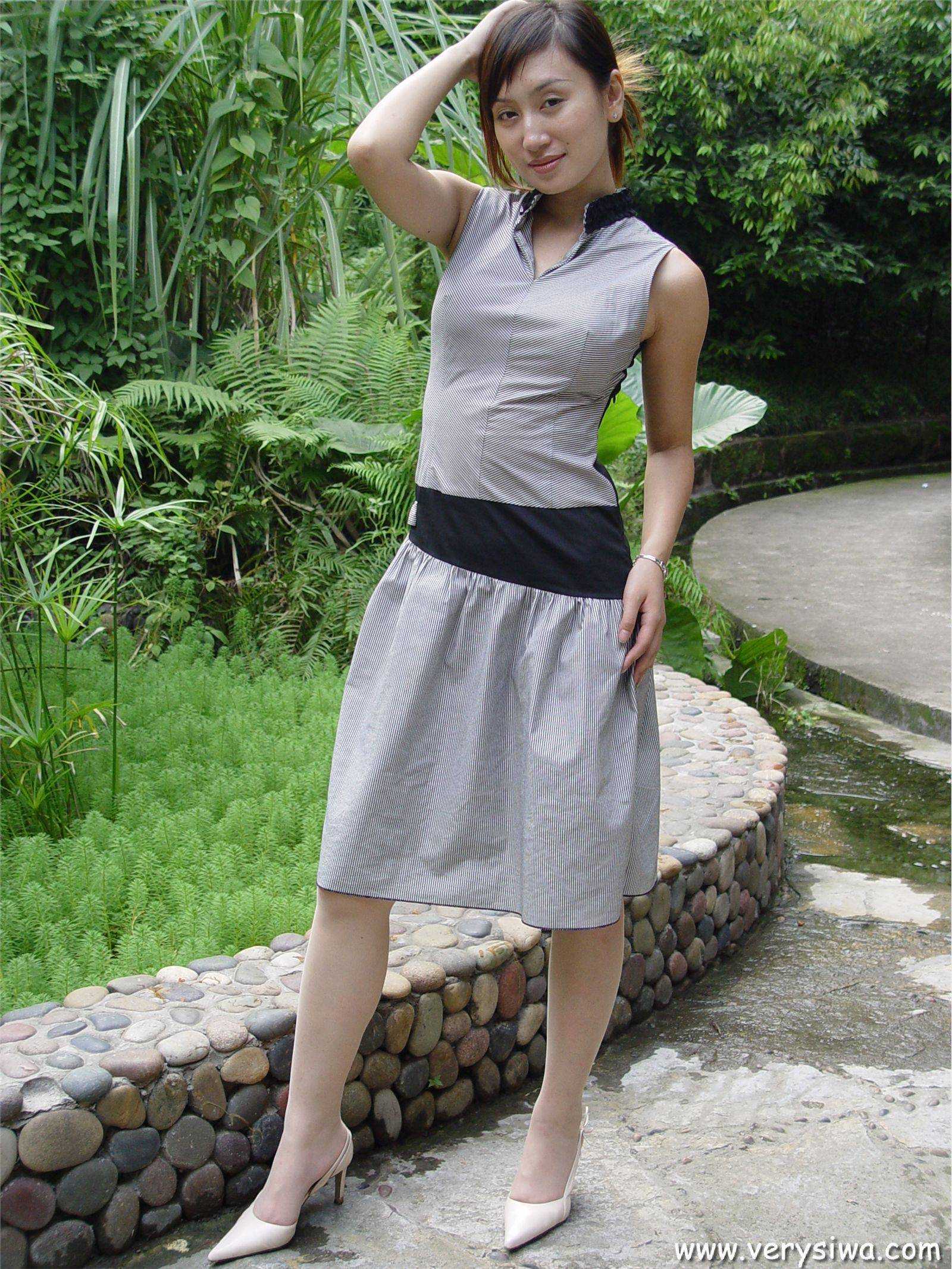 [中高艺]P005(薇薇) 性感丝袜美女图片打包下载