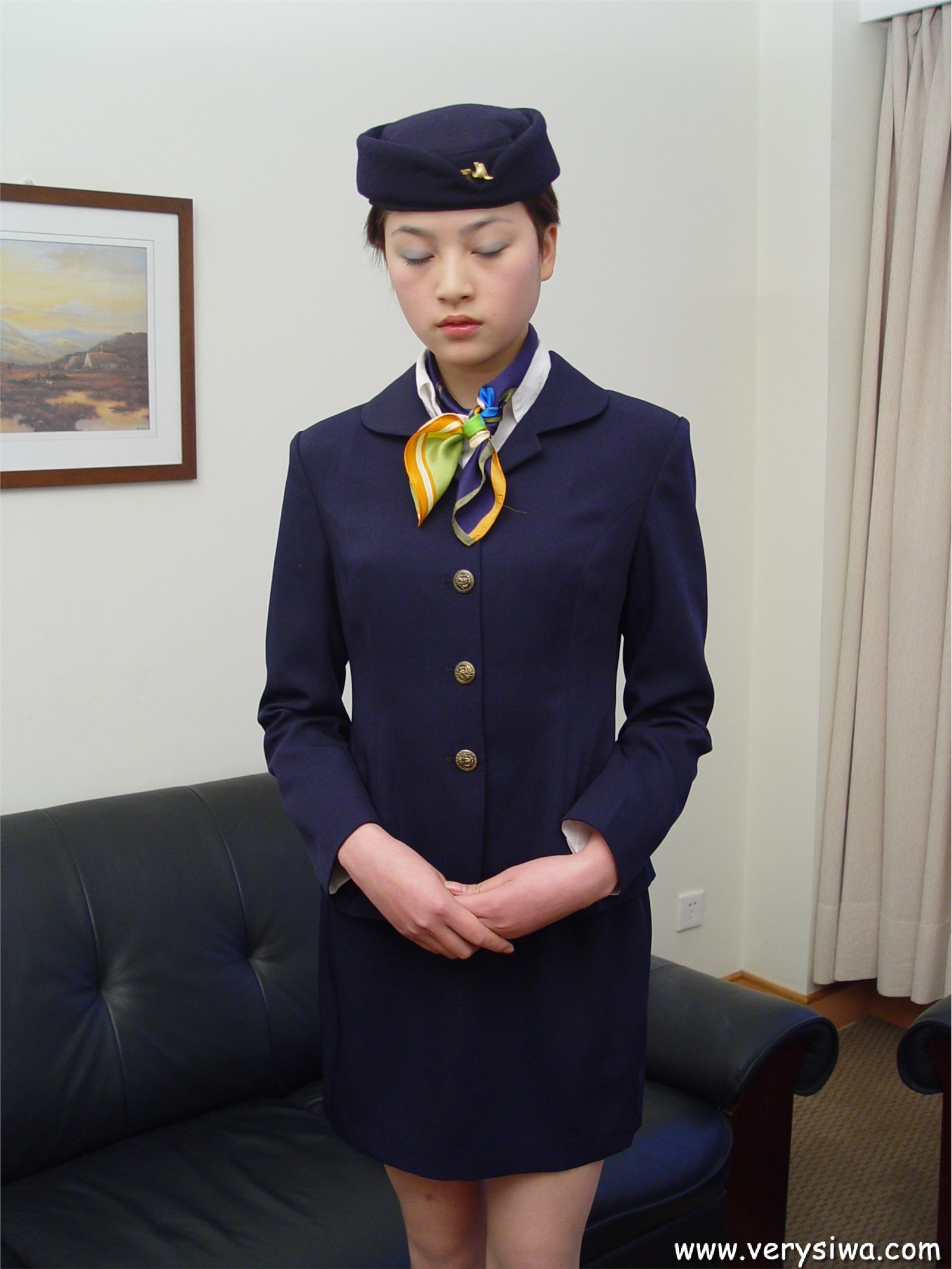 [中高艺]P015(Vivian+薇薇) 丝袜性感美女图片