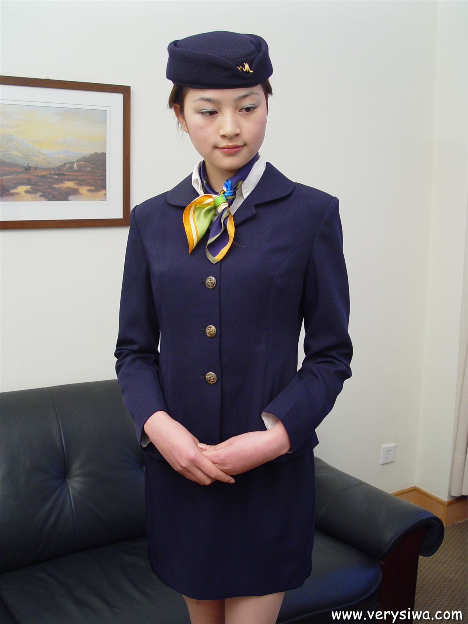 [中高艺]P015(Vivian+薇薇) 丝袜性感美女图片